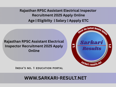 Rajasthan-RPSC-Assistant-Electrical-Inspector-Recruitment-2025-Apply-Online